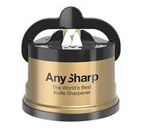 Anysharp affilacoltelli universale classico con PowerGrip, oro