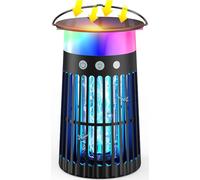 Anysun Solare Lampada Antizanzare, Zanzariera Elettrica Impermeabile, Zanzare Elettrico Ricaricabile USB, Ammazza Zanzare Elettrico per Interni, Cortile, Patio, Giardino, Campeggio