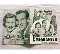 Anything Can Happen José Ferrer Kim Hunter programma cinematografico danese v...