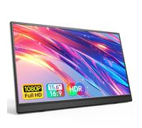 Anyuse Monitor portatile da 15,6 pollici 1080p USB-C HDMI ultra-sottile monitor da viaggio con cavalletto, per laptop, PC, Mac, Phone, PS, Xbox, Swich IPS ultra-sottile Zero Frame Gaming Monitor