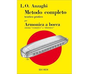Anzaghi Luigi: Metodo completo teorico pratico per armonica a bocca | Sistema cromatico e diatonico | Metodo didattico in italiano | Per armonicisti principianti e intermedi | Studio progressivo