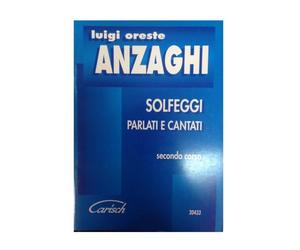 Anzaghi Solfeggi Parlati e Cantati secondo corso