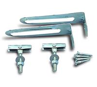 Anzapack 802041J - Set di staffe per fissaggio del lavabo