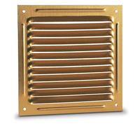 Anzapack 814407A-Griglia Piatta, 20 X 20 Cm, Colore: Oro