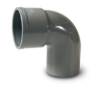 Anzapack 857702K - Gomito in PVC da 87° maschio-femmina da 40 mm.