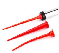 ANZHUO Ugello per presellatura per pistola per presellatura di salsicce applicatore curvo per ugello per presellatura utilizzato per sigillare cuciture installazione di porte e finestre in vetro
