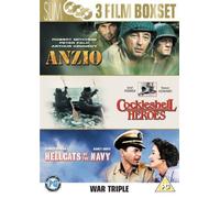 Anzio / Cockleshell Heroes / Hellcats of the Navy [DVD]