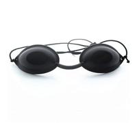 ANZONGYI Morbida benda regolabile per gli occhi, protezione leggera, portatile, leggera, di sicurezza, fascia elastica, occhiali abbronzanti per terapia della luce a LED per prendere il sole