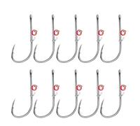 Anzuelos De De Agua Salada, Anzuelos De Cebo | Ganchos para Bajo,Anzuelos De Anzuelo De Cebo Portátil Anzuelo De De De Acero Al Carbono para Trucha