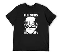 AO DA XIONG Men's Another Kind of Blues By UK Subs T-Shirts Black S