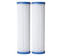 AO Smith AO-WH-PRE-RPP2 - Cartuccia di ricambio per filtro dell'acqua per sedimenti, 6,3 x 25,4 cm, 40 micron, confezione da 2
