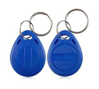 AOAMZ 50 x RFID badge 125kHz portachiavi EM4100/TK4100 NFC token prossimità EM ripetitore intelligente ID keycard tag sistema di ingresso sicuro keyhole colore blu
