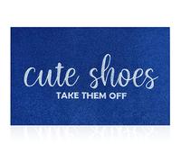 AOAOPQ Tappetino di benvenuto all'aperto per divertenti tappetini per ingresso di casa all'aperto scarpe carine toglierli dall'ingresso per camera da letto raschietto per scarpe tappetini antiscivolo