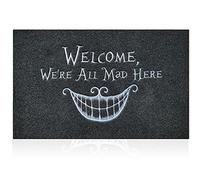 AOAOPQ Zerbino per esterni, divertente, tappetino di benvenuto per interni con retro in gomma naturale, per porte anteriori e posteriori, ingresso, corridoio, giardino