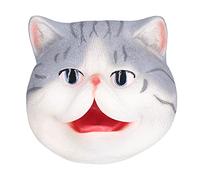 Aoaoy Bambola a mano per gatti, giocattolo interattivo per bambini con bocca mobile per narrare e giocare di ruolo, giocattolo interattivo per bambini