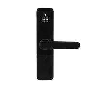 Aoaoy Blocco della Porta per Impronte Digitali con Input per Password Virtuale, Progettazione Flessibile, Sblocco Sicuro per gli Appartamenti di Office Home, Supporta Chiave,