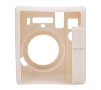 Aoaoy Custodia protettiva per fotocamera istantanea in silicone con presa ferma, regolazione precisa e facile cambio di pellicola, ideale per la fotografia quotidiana e (beige)