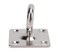 Aoaoy Ganci da parete a forma di U con porta girevole Bucke M8, in acciaio inox, capacità di carico 250 kg, sacchi di sabbia in palestra, per allenamento yoga, amaca,