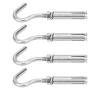 Aoaoy Gancio a vite di espansione Ruggine in acciaio inossidabile 304, design antiscivolo per calcestruzzo, calcestruzzo leggero, mattone massiccio, ambiente umido e acqua