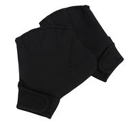 Aoaoy Immersione, 2 Pz in Linea di Nuoto Aperto Allenamento Nuoto Regolabile con Bracciale da Polso per Immersione Nera (L)