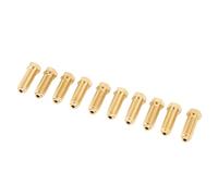 Aoaoy Kit di Ugello in Ottone 1,75 Mm Compatibile, Ugelli Elaborati a CNC con Smussatura e Filetto Stampa Liscia, Pla Abs PETG TPU Legno in Legno Adatto per Kobra S1, Kobra 3 (0,4 mm)