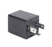 Aoaoy LAD Lampeggiatore, Non polarità 12V 24V Universali ABS Universale Normalmente Apri il relè Flash Cf15 JL-02, con Buone Prestazioni, Installazione Semplice e Tipo, per le Luci a