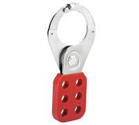 Aoaoy Lockout HASP a 6 Fori Multiplayer Management Lock, Materiale Anti-PRY, HASP di Blocco in Acciaio Ad Alta Resistenza, per L'etichettatura Dell'attrezzatura