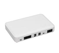 Aoaoy Mini UPS 8000Mah Backup Batteria, 5V 9v 12V 15V 24V Alimentatore POE per Modem Router, Alimentazione di Backup con Uscita DC, Caricamento del Telefono Tablet per Interruzioni di (Plug)