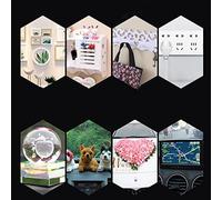 Aoaoy Nastro biadesivo biadesivo per lavaggio e riutilizzabili di collant forti, poster, forti per decorazione della parete e decorazione dell'ufficio (#2)