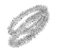 Aoaoy Nastro Natalizio, Nastro Metallico in Tinsel per Casa delle Bambole, 12 Decorazioni in Miniatura per Casa delle Bambole in Alluminio, 45 Cm, per Artigianato Fai da Te, Decorazioni per la