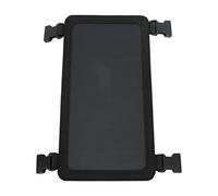 Aoaoy Pannello solare monocristallino da 6 W 5 V con USB per il campeggio con borsa in rete di stoccaggio sul retro, pannello batteria solare portatile, ideale per attività