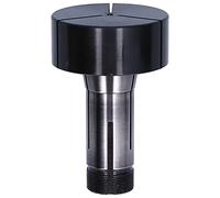 Aoaoy Porta Chuck, Fase Collet Metal, Accessorio per Macchina per Tornio 5C, Supporto per Chuck (Diametro della testa 3)