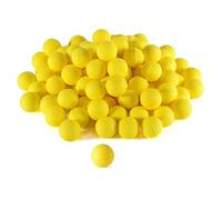 Aoaoy Rotondo, munizioni in schiuma, ricarica, palline di ricambio, confezione da 100 pezzi, per giocattoli per bambini, ricarica a sfera in schiuma sfusa (J)