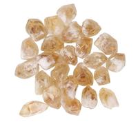 Aoaoy Set di 25 pietre runiche, rune vichinghe, cristallo inciso, materiale di cristallo, per ricchezza e fortuna, decorazione per la casa, giochi da tavolo, artigianato (giallo)