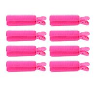Aoaoy Set di 8 Bigoudis con Clamp/Holder - Pinze Voluminanti per Radici per Capelli, Bigoudis con Frange - Pinze Capelli Morbidi Accessori Acconciatura Strumenti di Acconciatura Portatili