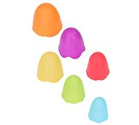 Aoaoy Simpatico Giocattolo per Bagnetto Impilabile a Forma di Uovo con Tazze Colorate, per il Bagnetto, Design Educativo