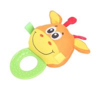 Aoaoy Sonaglio per la Dentizione Giocattolo per Massaggiagengive con Campanella per Bambini, Lenisce il Disagio, Promuove lo Sviluppo Sensoriale, con Colori Vivaci, Forme, per gli (Cerva)