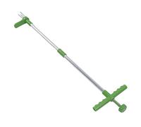 Aoaoy Strumento di Stiramento Erbaccia, Titolare di ed , Strumento Manuale Mano con 3 Artigli, Solvente In piedi, Lotta contro le Erbe Erbe Giardinaggio Lungo