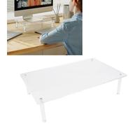 Aoaoy Supporto per computer portatile da scrivania, in acrilico per computer portatile supporto per stampante monitor per la TV Organizzazione desktop, 3,3 pollici