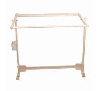 Aoaoy Supporto per punto croce, cornici per tappezzeria, telaio croce in legno, 14 ct, supporto per tappezzeria, scrivania, pavimento, punto in legno per lavori ad ago, in piedi al pavimento