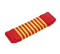 Aoaoy Toy Toy Denti in legno Sounder Castanets Clapper Toy Orff Musical Strumento Percussion Music Sound Percussion Strumento (Rosso)