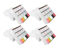 AOBOPLE 4 Pcs Bustine Protettive Pokemon per 13760+ Carte,Magnetici Deck Box Collezionabili Con 48 Divisori,Top loader per TCG,YuGiOh,MTG,PTCG Carte (4 Strati)