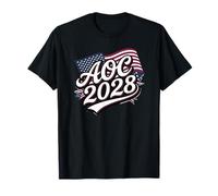 AOC 2028 per la Campagna patriottica della Bandiera statunitense del Presidente Maglietta