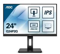 AOC Monitor Q24P2Q 23.8" LED IPS QUAD HD 2560x1440 PIXEL 4 MS 75 Hz 16.9 PRO-LINE 2K ALTOPARLANTI INCORPORA [Q24P2Q]