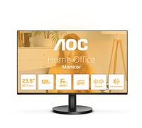 AOC 24B3QA2 - Monitor Full HD da 24 pollici, 120 Hz, Adaptive Sync., altoparlanti (1920x1080, 1x D-Sub, 1x HDMI 1.4, 1x DisplayPort 1.2) nero