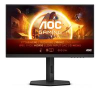 Aoc 27g4x gaming 27 led full hd ips 300 cd/mq 1000:1 hdr10 1ms 180hz 2 x hdmi 1 x displayport nero