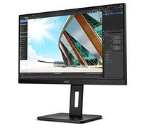 AOC 27P2C - Monitor da 27 pollici FHD 1920 x 1080@75Hz. tempo di risposta 4 msec. pivot (HDMI, DisplayPort, USB-C Docking, hub USB) Nero