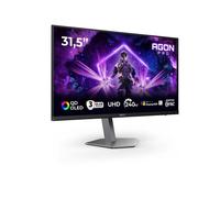 AOC Gaming Monitor AG326UZD2 32" 3840x2160, UHD, 240Hz, QD-OLED Panel, 0.03ms GtG, USB Hub Speakers, Height Adjustment, (HDMI2x 2.1 DP 1x 2.1), HDR500 TrueBlack, FreeSync Prem. Pro, G-Sync Comp., Nero