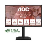 AOC 60,5Cm (23,8") 24E4CV 16:09 HDMI+DP+USB-C Sollevabile Nero [EEK: C]