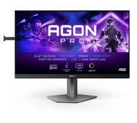 AOC Agon PRO AG256FS - Monitor gaming FHD da 24,5 pollici, 390 Hz, 0,5 ms, FreeSync Premium, G-Sync comp., HDR400 2x HDMI, DisplayPort, USB Hub nero/grigio, IPS, Adaptive Sync